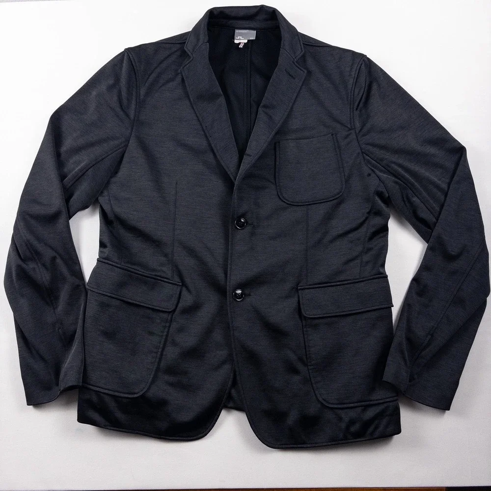 J Lindeberg Stretch Performance Blazer Mens XXL Gray Button Up Jacket Sport Coat